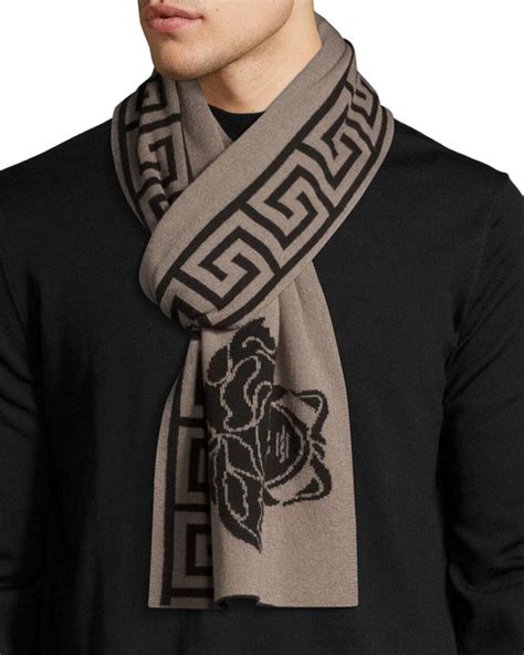 versace scarf men